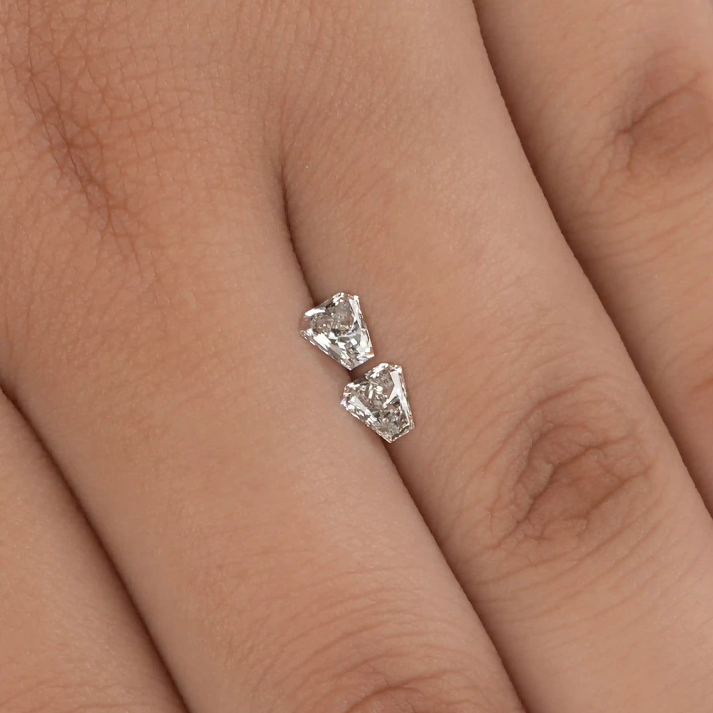 0.60 TCW Shield Cut Lab Grown Diamond