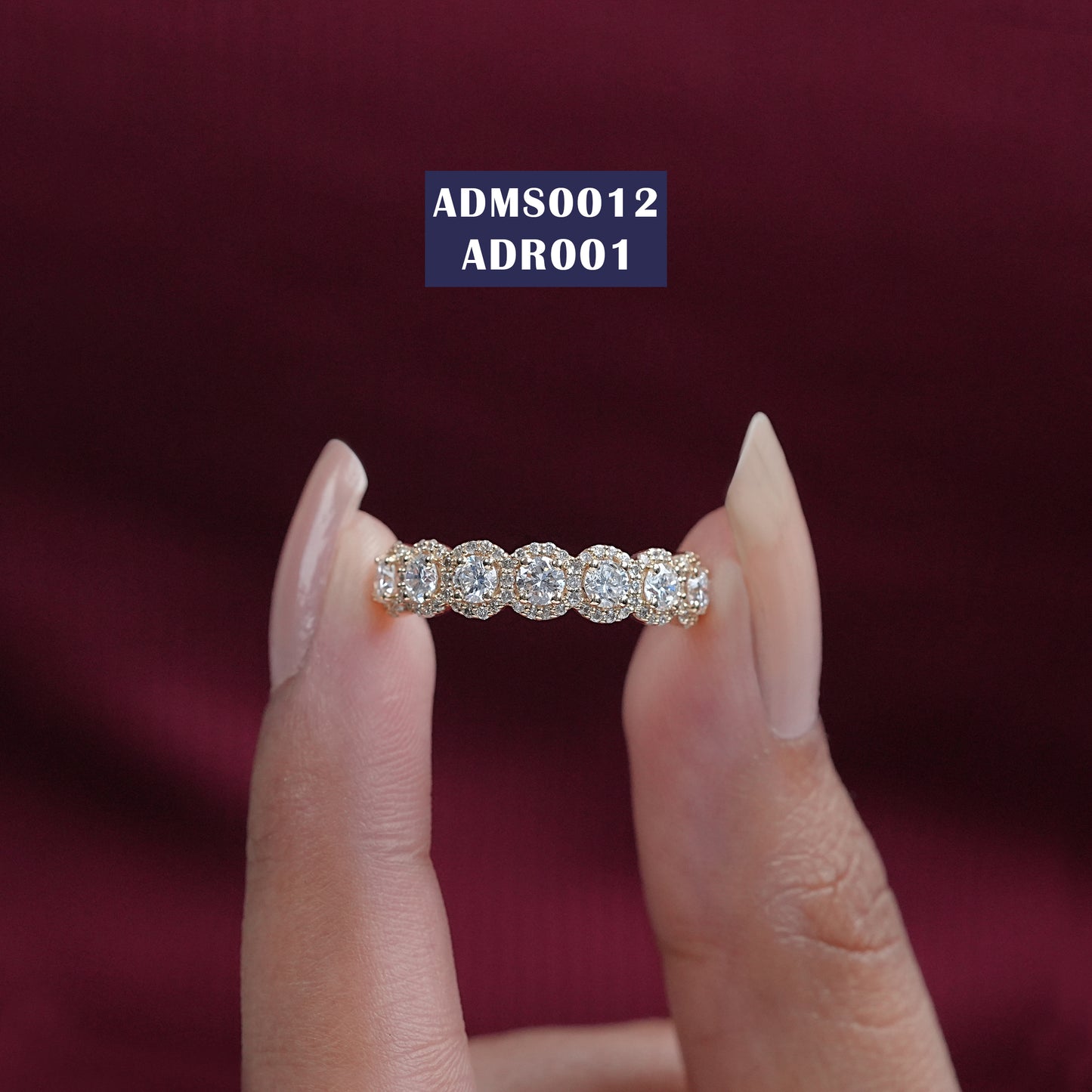 Round Cut Lab Diamond Ring