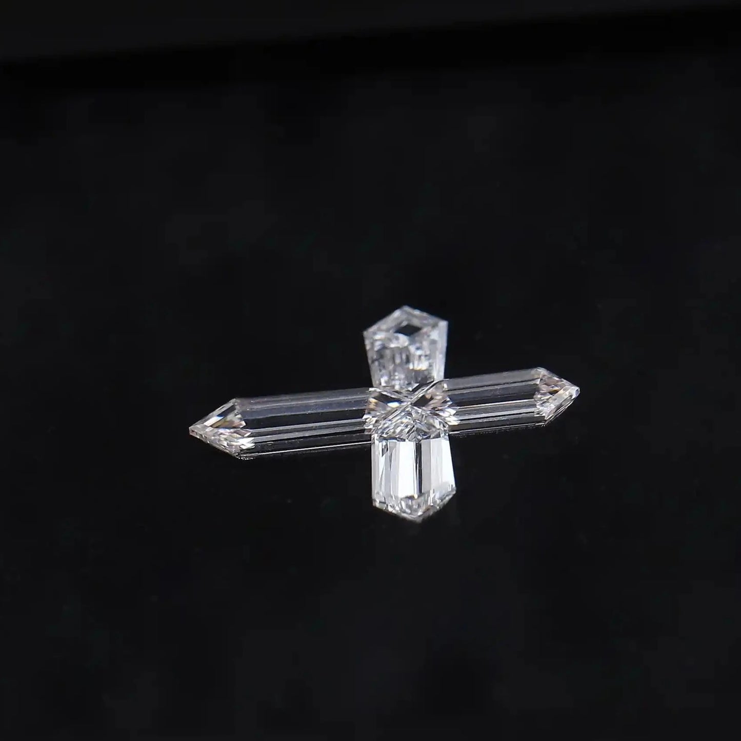 0.88 Carat Cross Cut Lab Grown Diamond
