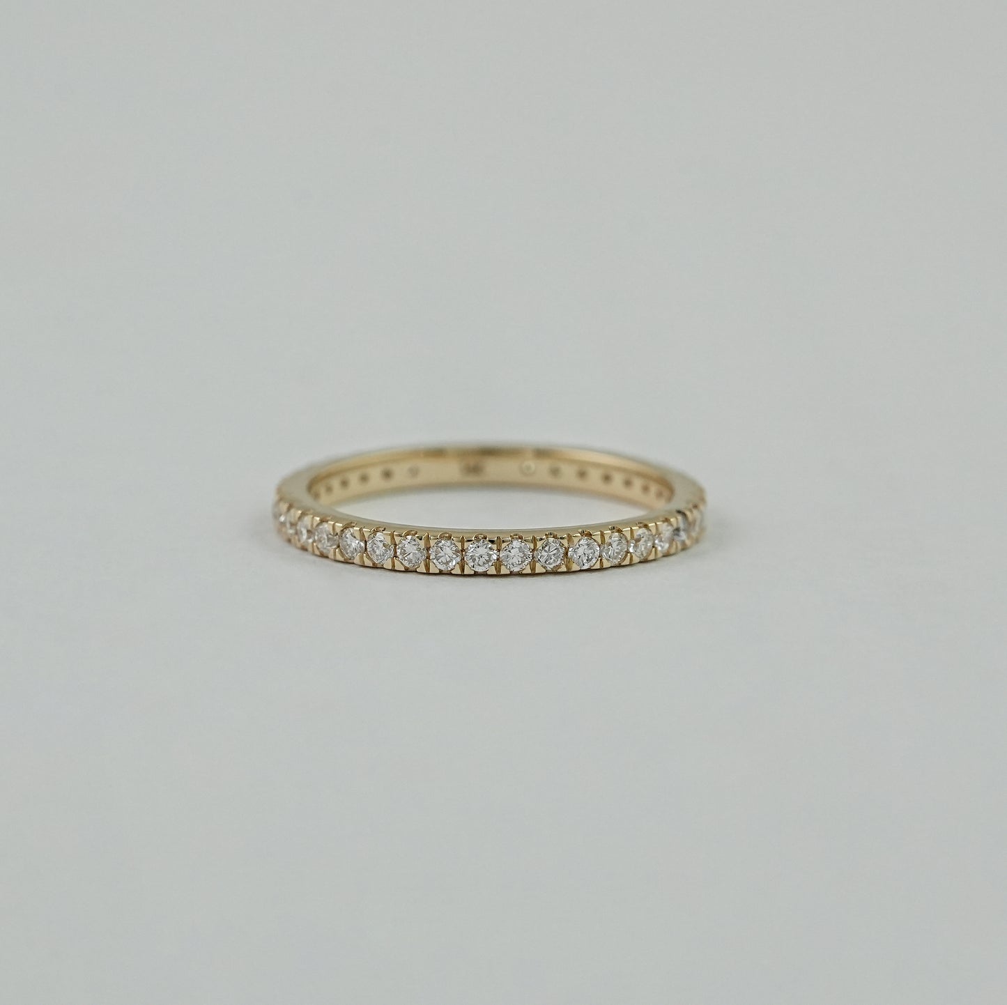 Brilliant Round Cut Eternity Wedding Band