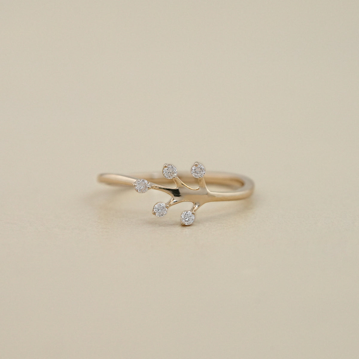 Round Cut Diamond Engagement Ring