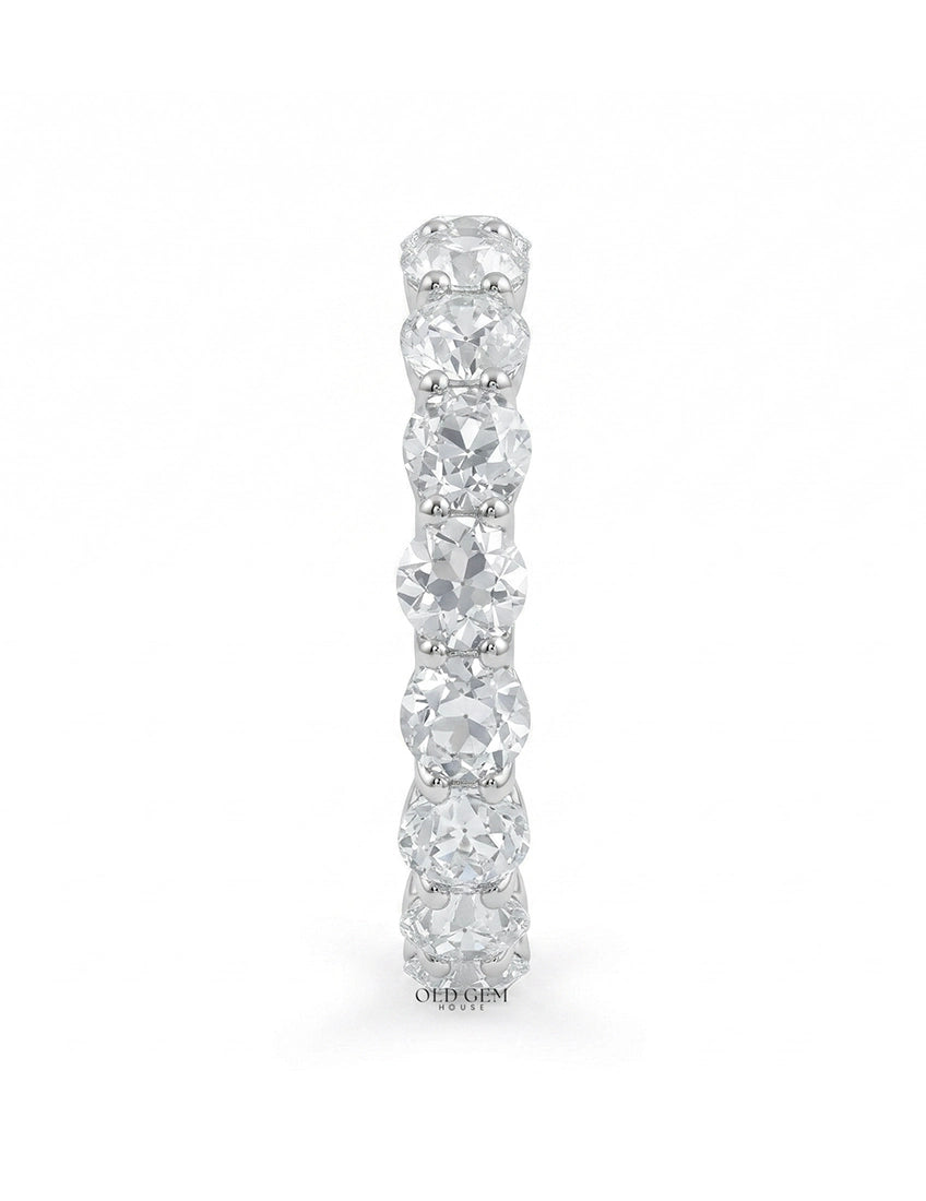 3.90 MM Round Diamond Wedding Band