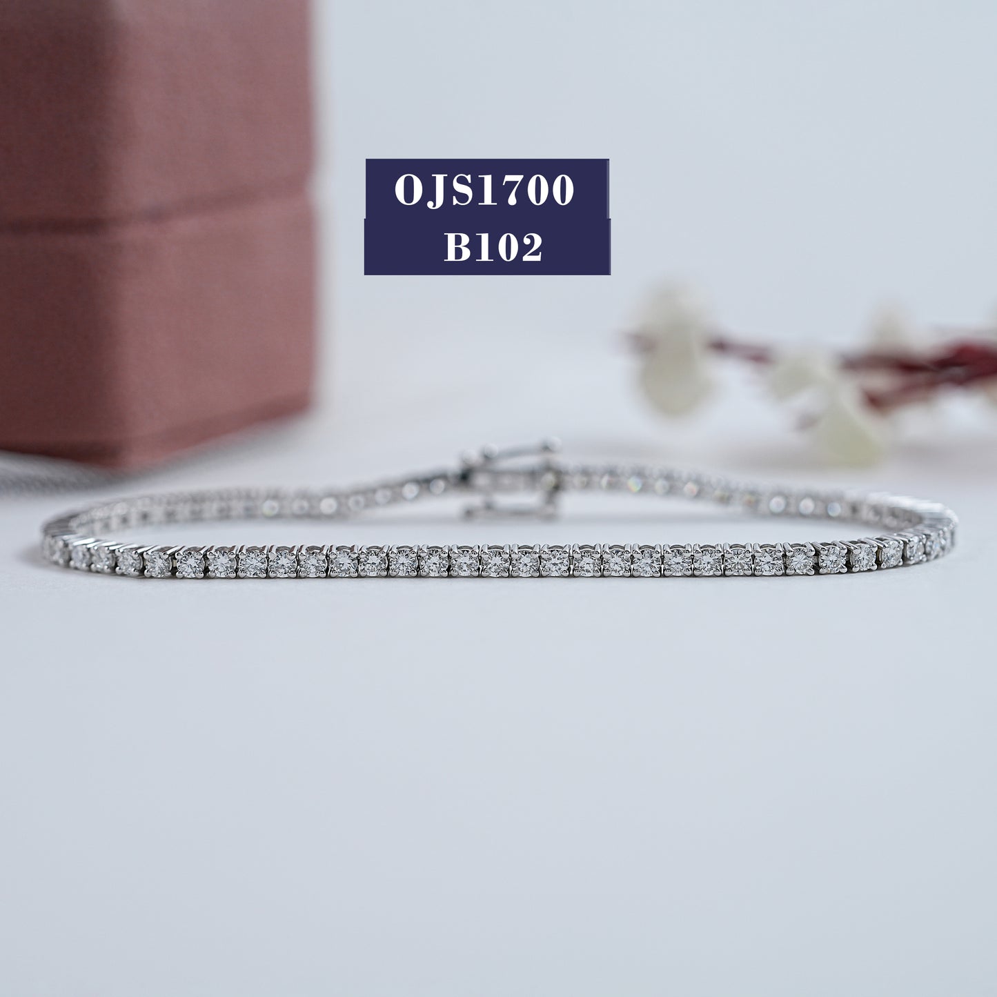 Round Cut Lab Diamond Tennis Bracelet
