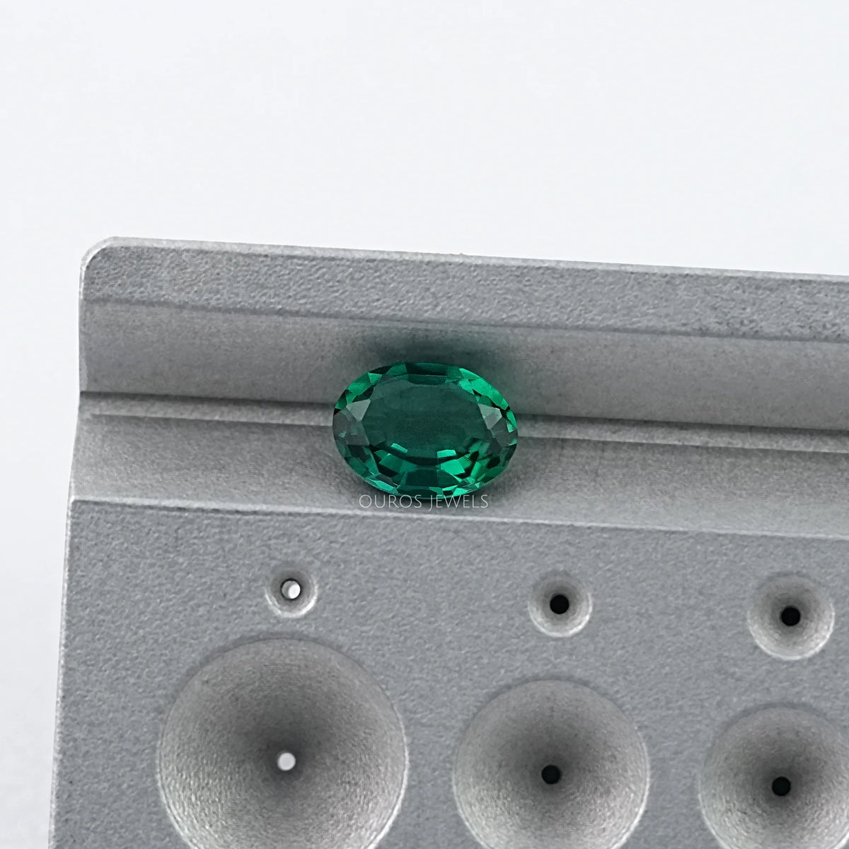 Oval Green Gemstone