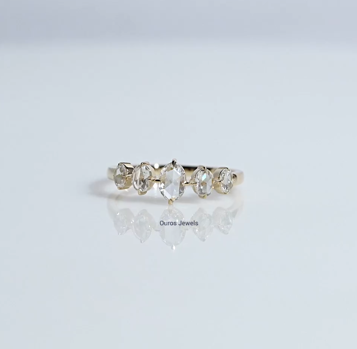 Oval Diamond Five Stone Ring