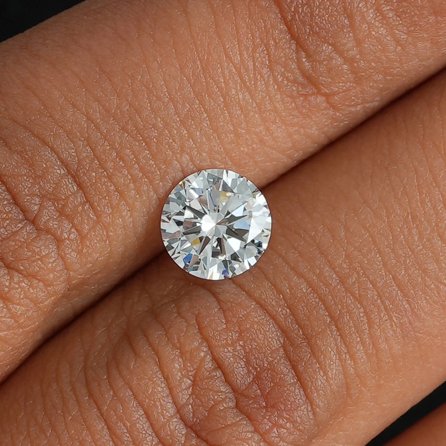 1.00 Carat Round Cut Lab Grown Diamond Loose
