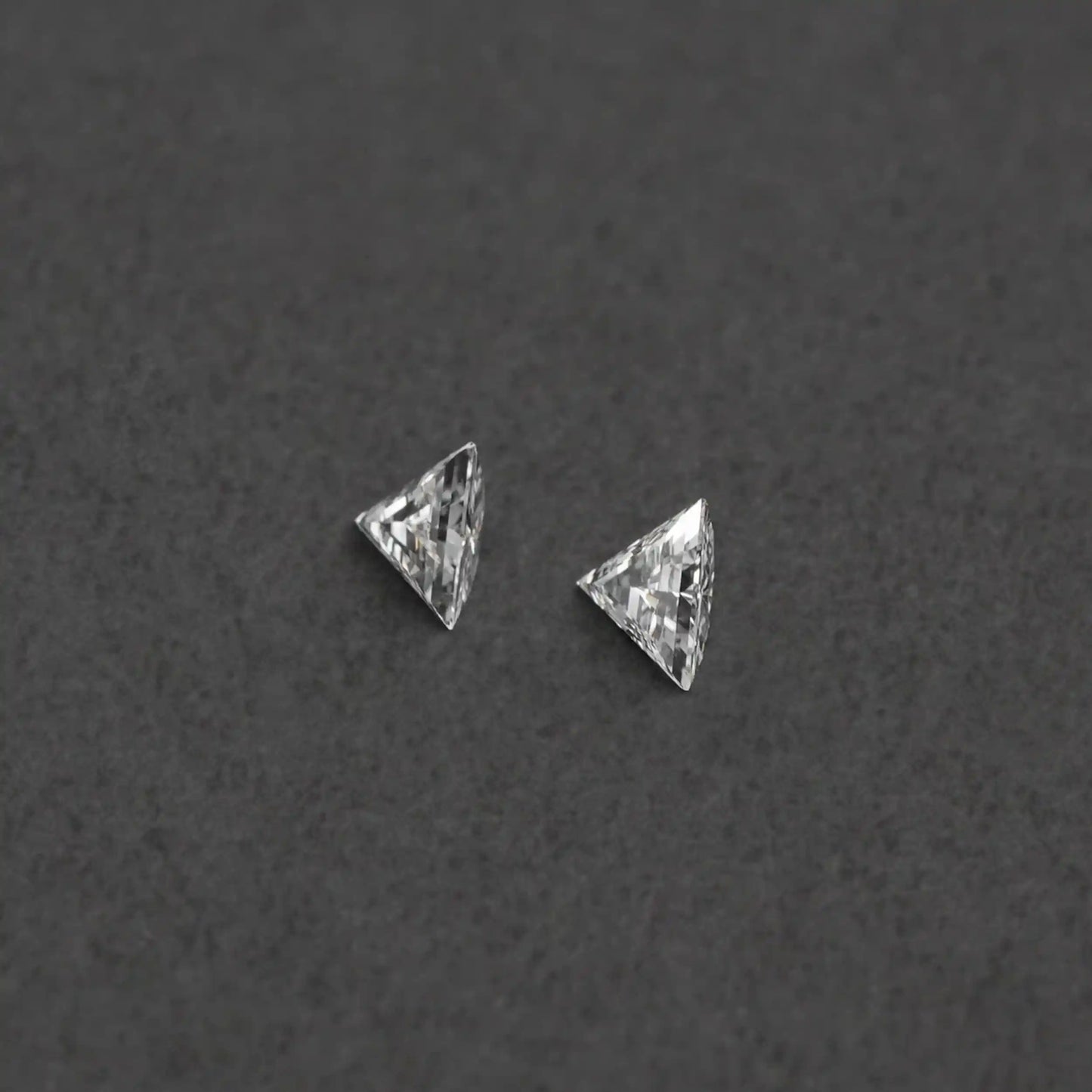 0.54 TCW Triangle Cut Lab Grown Diamond