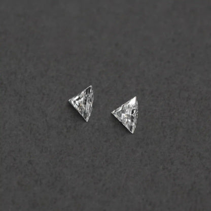 0.54 TCW Triangle Cut Lab Grown Diamond