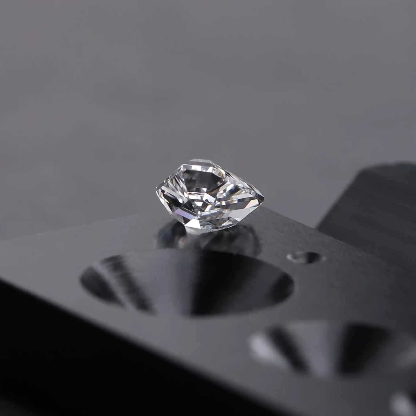 0.55 Carat Shield Cut Lab Grown  Diamond