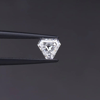 0.55 Carat Shield Cut Lab Grown  Diamond