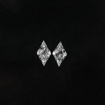 0.61 TCW Lozenge Cut Lab Grown Diamond