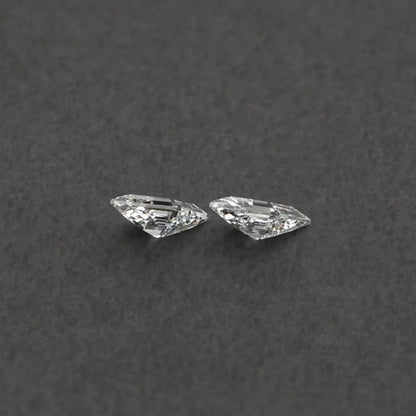 0.61 TCW Lozenge Cut Lab Grown Diamond