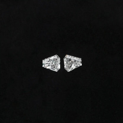 0.60 TCW Shield Cut Lab Grown  Diamond