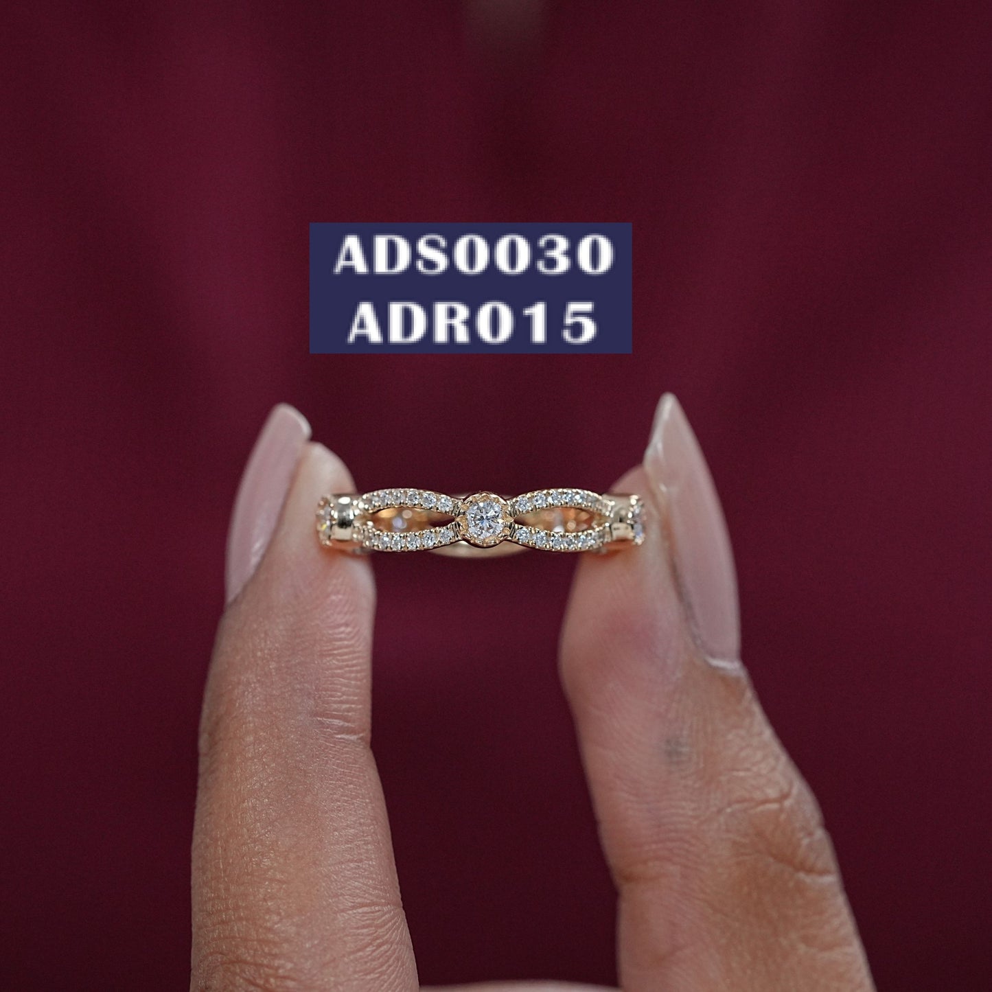 Round Cut Lab Diamond Full Eternity Band