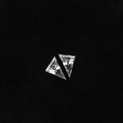 0.35 TCW Antique Shape Triangle Cut Lab Grown Diamond