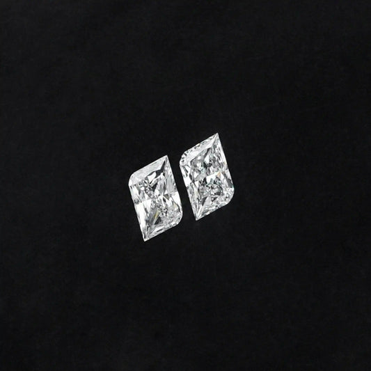 Pointed Antique Cut Radiant Lab Grown Diamond