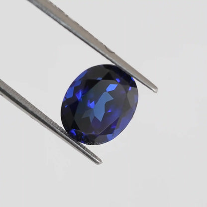 Oval Blue Gemstone