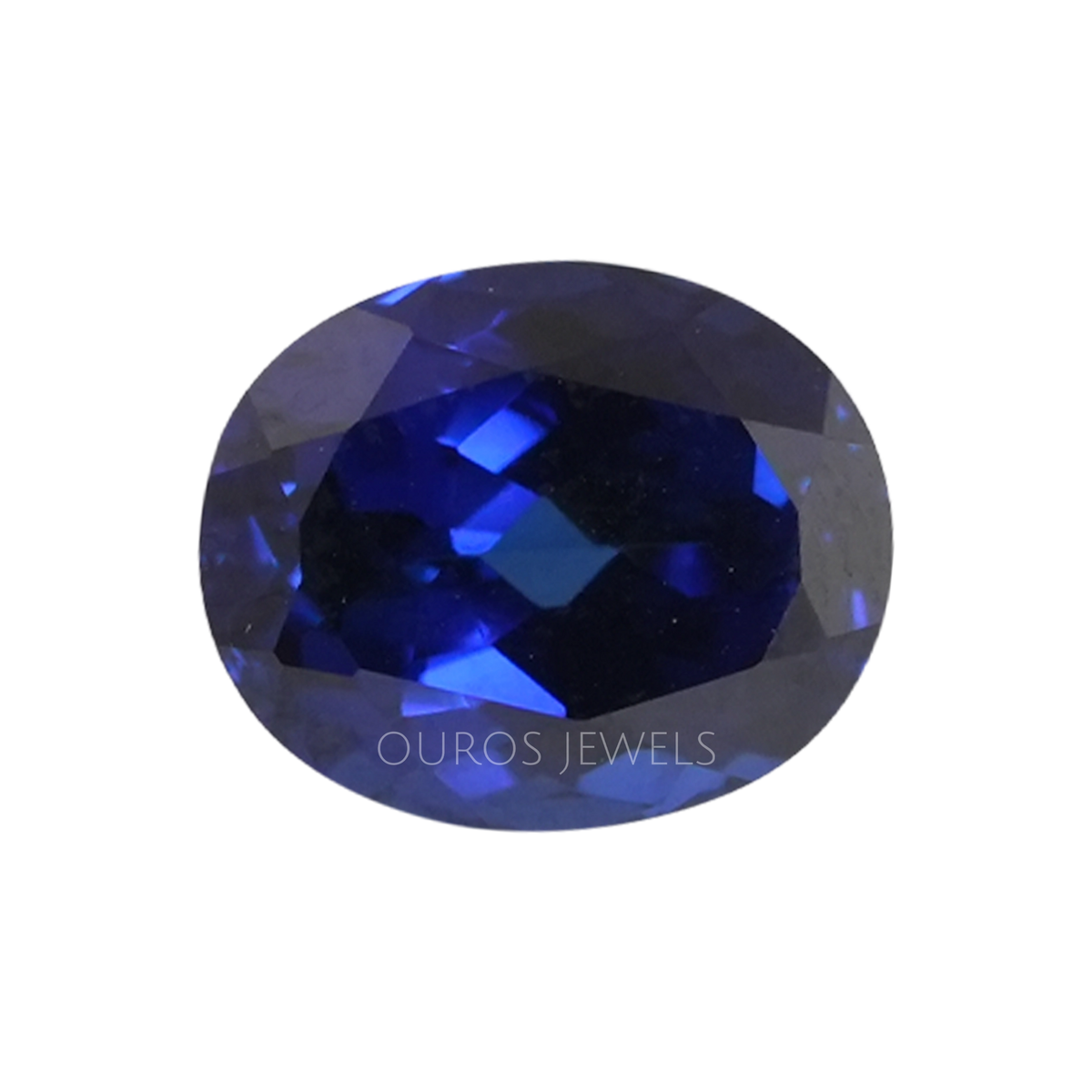 Oval Blue Gemstone