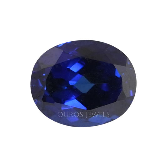 Oval Blue Gemstone