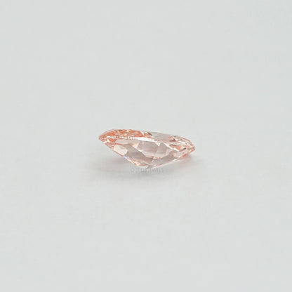 Pink Oval Cut