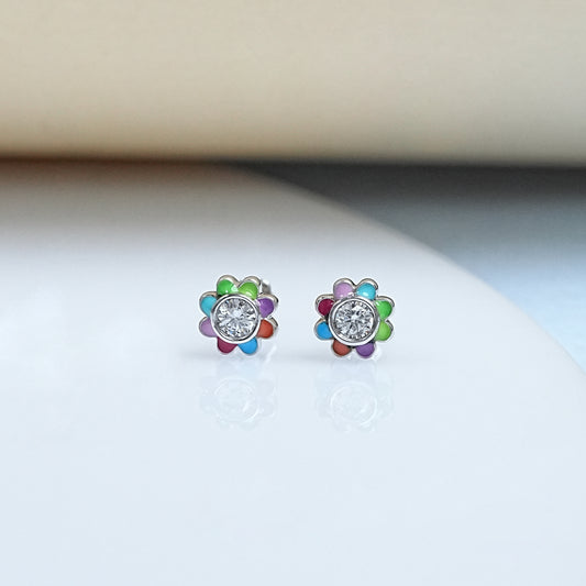 Lab Grown Diamond Enamel Studs