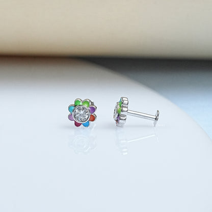 Lab Grown Diamond Enamel Studs