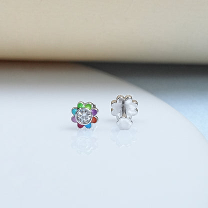 Lab Grown Diamond Enamel Studs