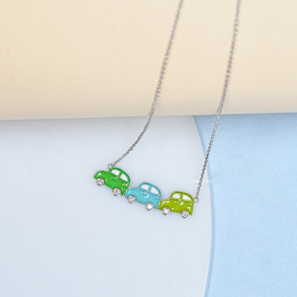 Enamel Toy Car Pendant