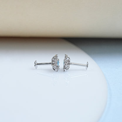 Winter Symbol Enamel Studs