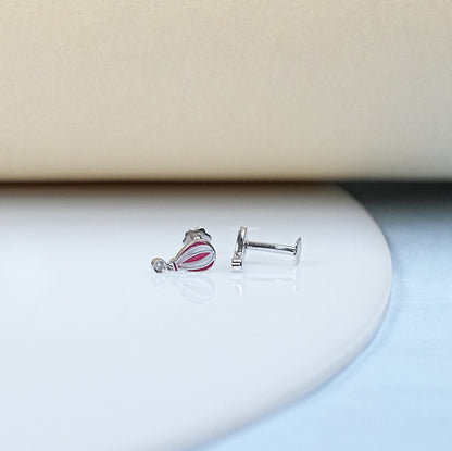 Ballon Enamel Dainty Stud