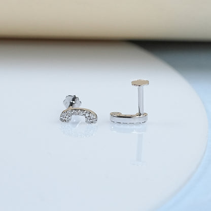Retro Phone Stud Earrings