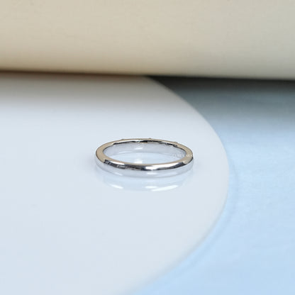 Pink Enamel Diamond Stacking Ring