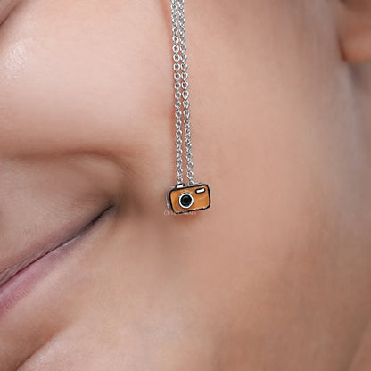 Adorable Retro Camera Pendant For Kids