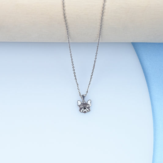 Round Cut Dog Shape Pendant