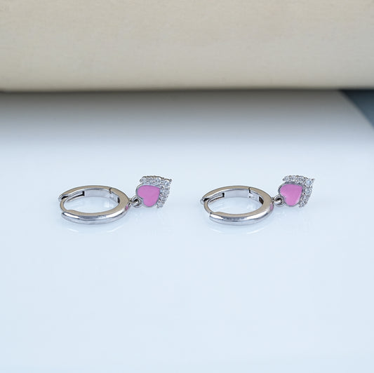 Round Cut Lab Grown Diamond Earring