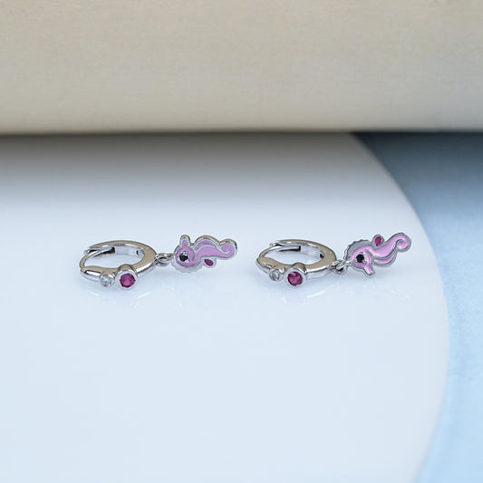 Stylist Lab Grown Diamond Hoop Earring