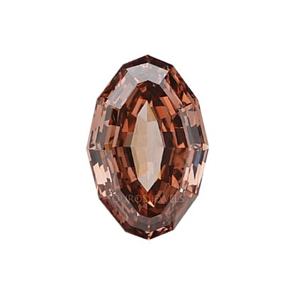 Champagne Step Cut Oval