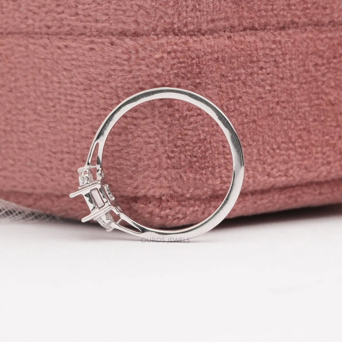 Unique   Cadillac Cut Lab Diamond  Ring