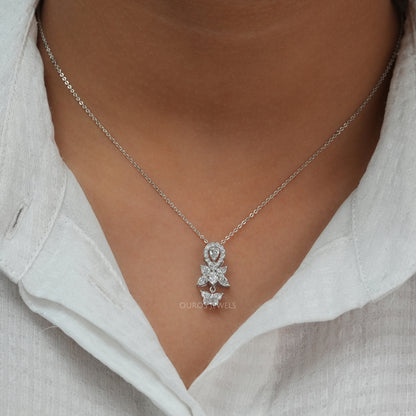 Butterfly Pendant Necklace