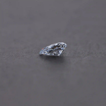 0.60 Carat Light Blue Pear Cut Lab Grown Diamond