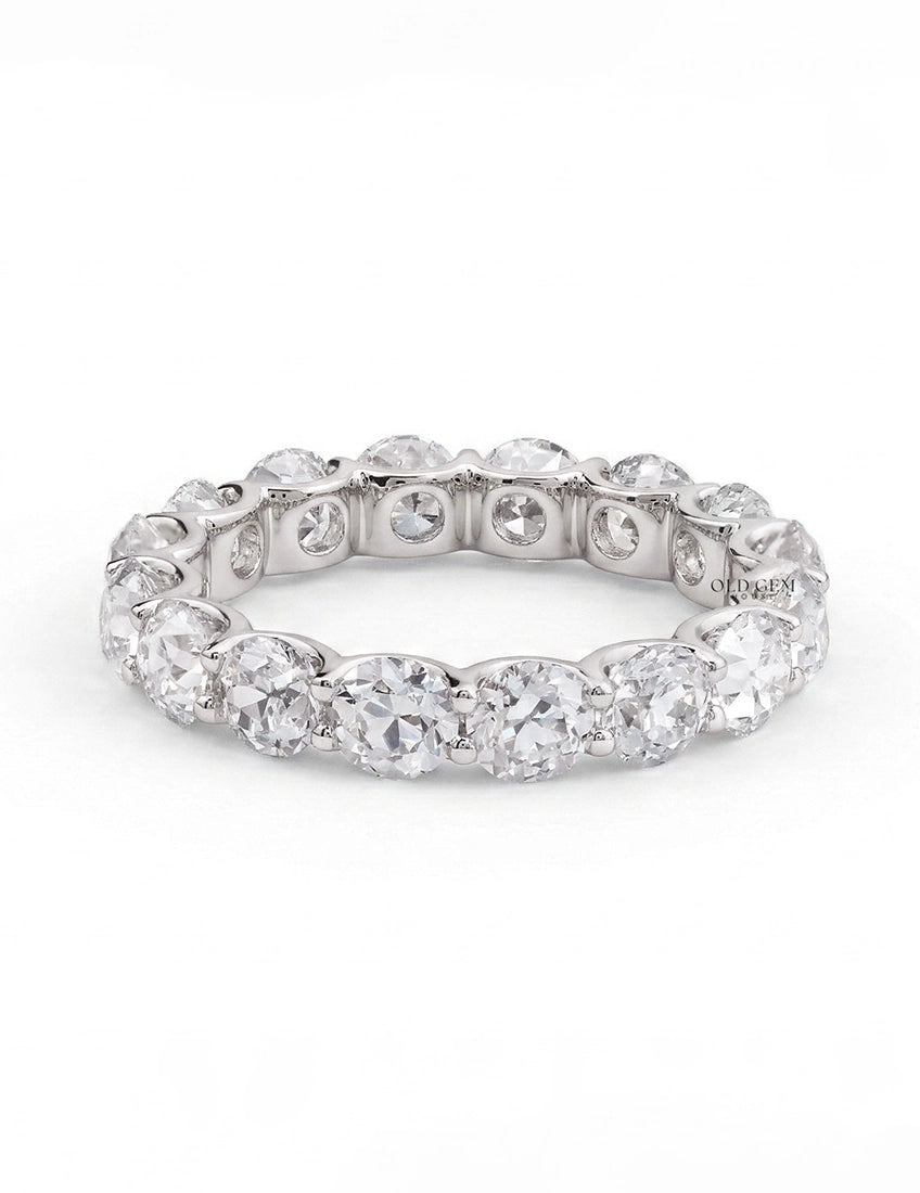 3.90 MM Round Diamond Wedding Band