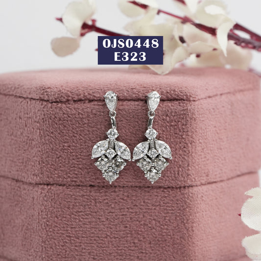 Multi Shape Lab Grown Diamond Earrings