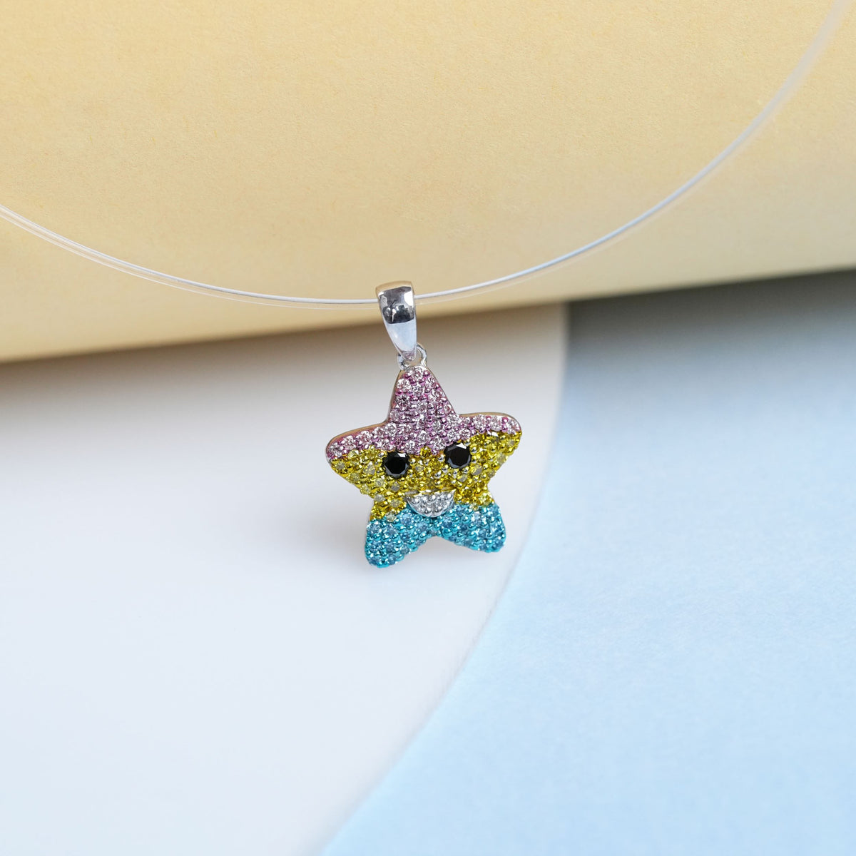 Star Shape Baby Diamond Pendant