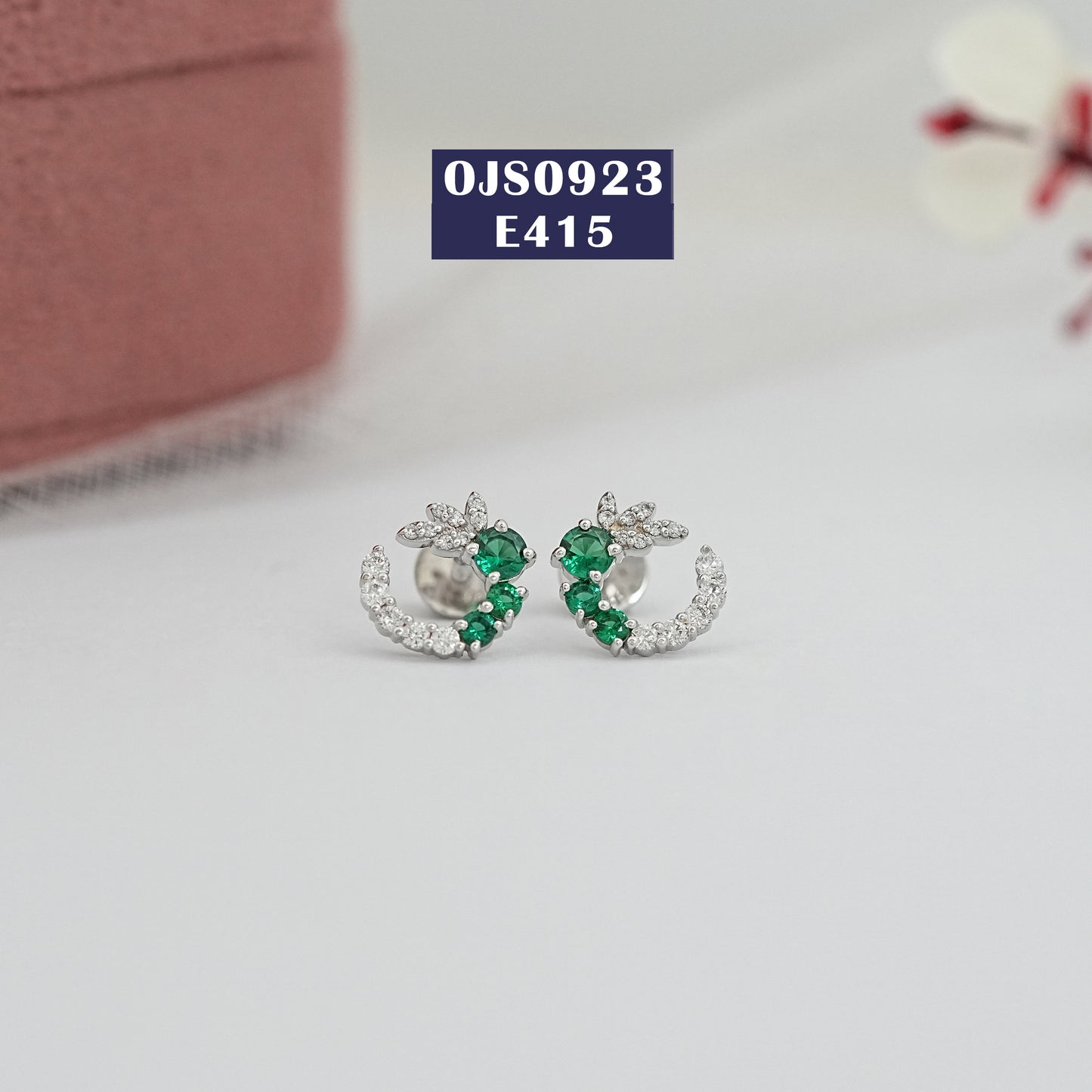 Gemstone Stud  Earrings