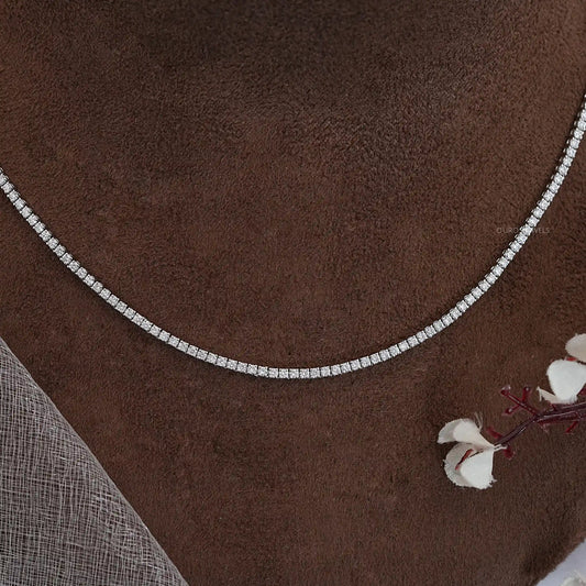 1.60 MM Round Cut Lab Diamond Tennis Bracelet