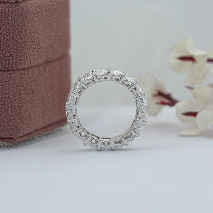 Oval Diamond Eternity Band