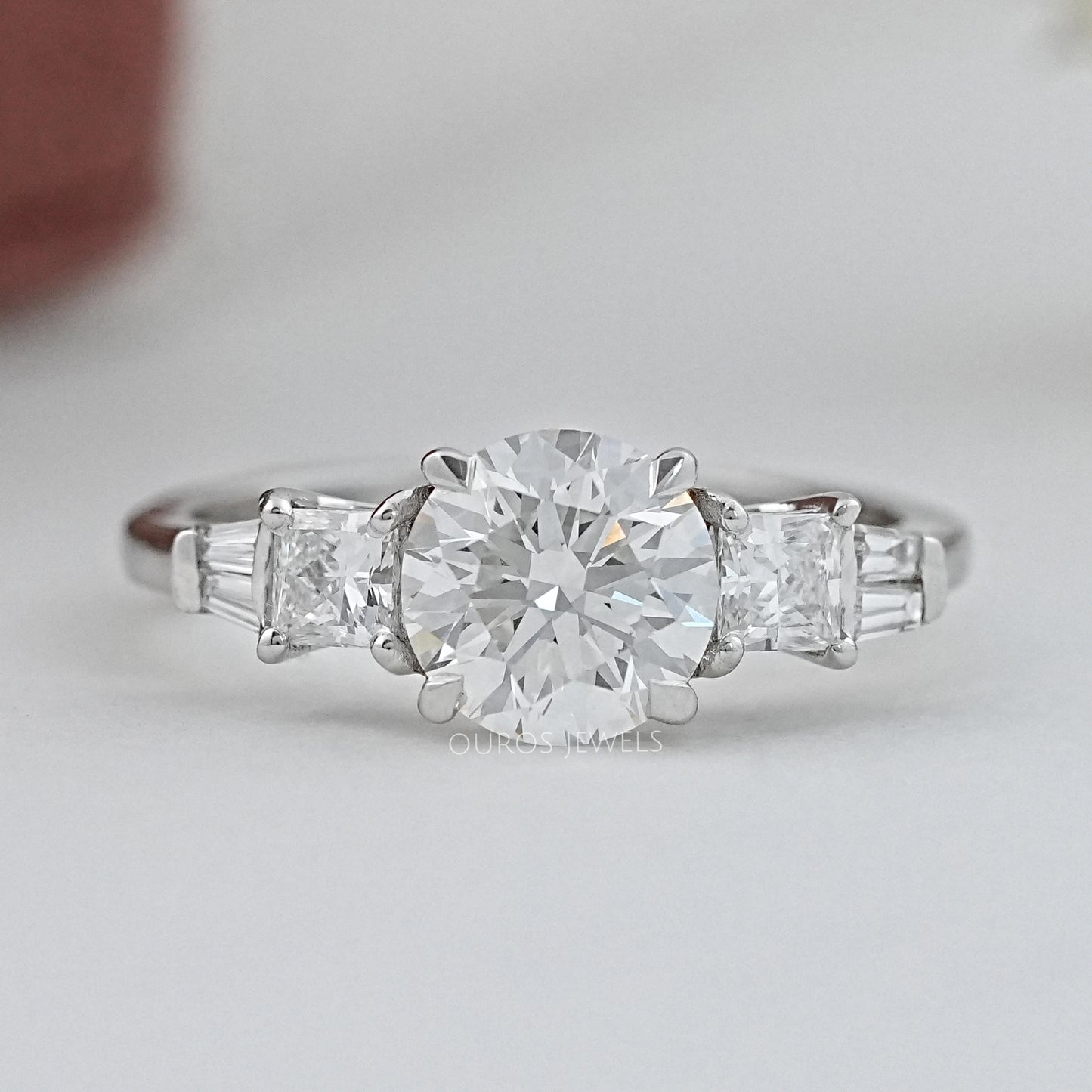 Round Diamond Seven Stone Ring