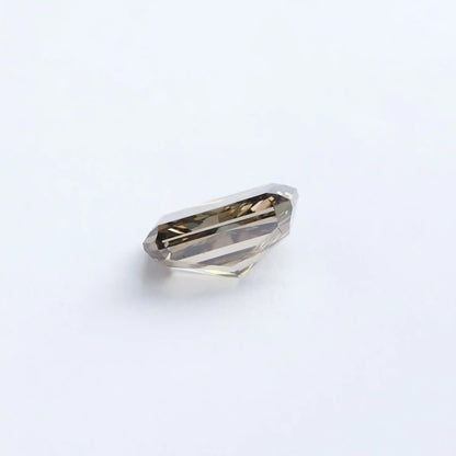 1.66 Carat Olive Radiant Cut Lab Grown Diamond