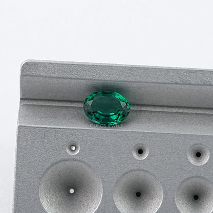 Oval Green Gemstone