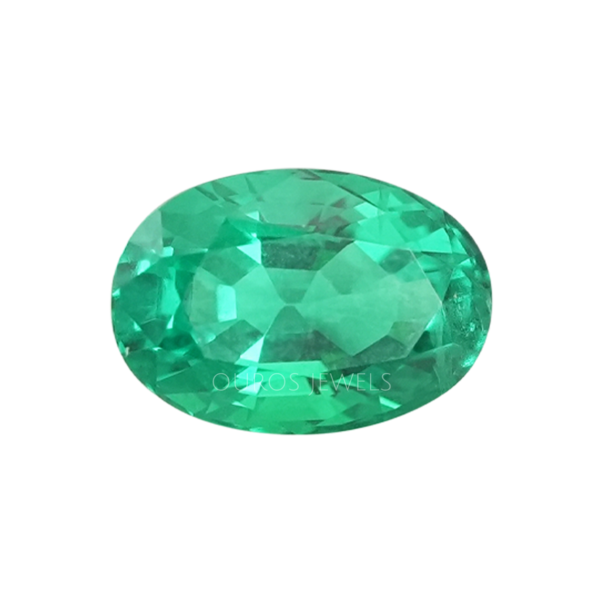 Oval Green Gemstone